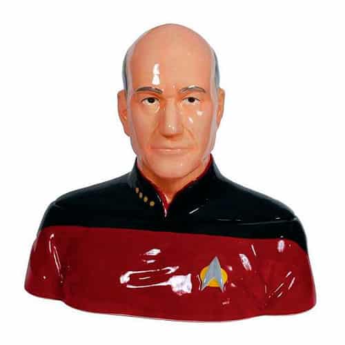 Captain Picard Ceramic Cookie Jar $44.99