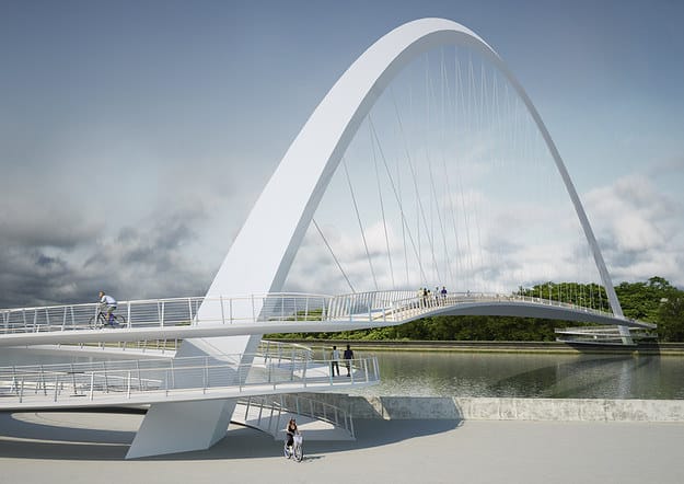 Again, is this just the Gateshead Millennium Bridge?