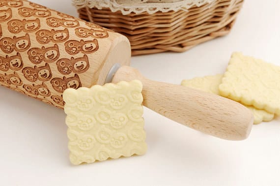 Adventure Time Embossed Rolling Pin $39
