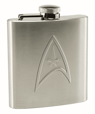 Star Trek 6 oz. Stainless Steel Flask $19.96