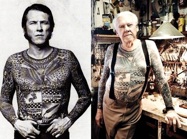 When deciding to get a tattoo, it's hard not to think about what your piece will look like when you get older.