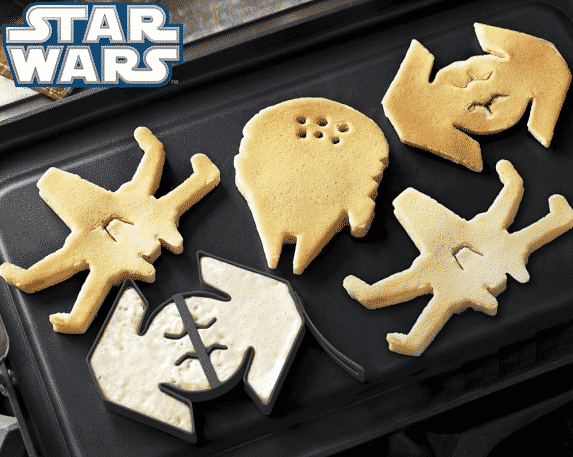 Star Wars Vehicles Pancake Molds $4.97
