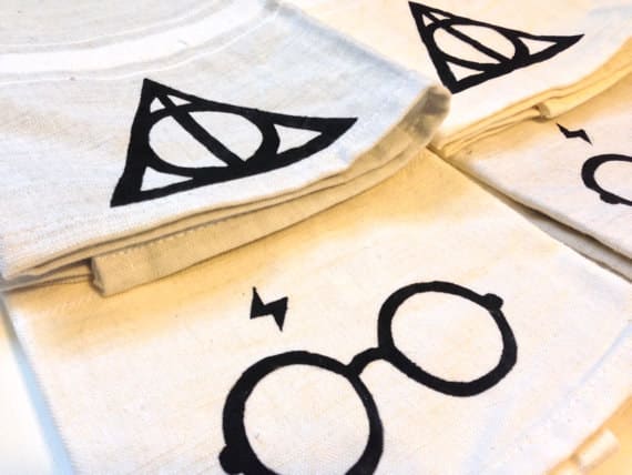 Harry Potter Inspired Tea Towels $4