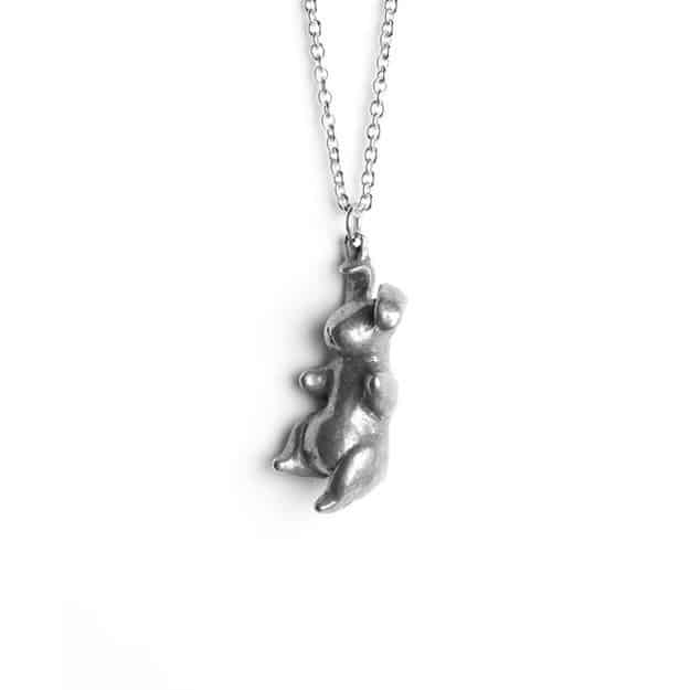 The Velveteen Rabbit necklace ($29).