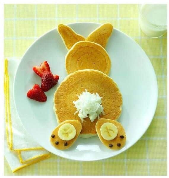 Or Whip up a Bunny Butt Pancake
