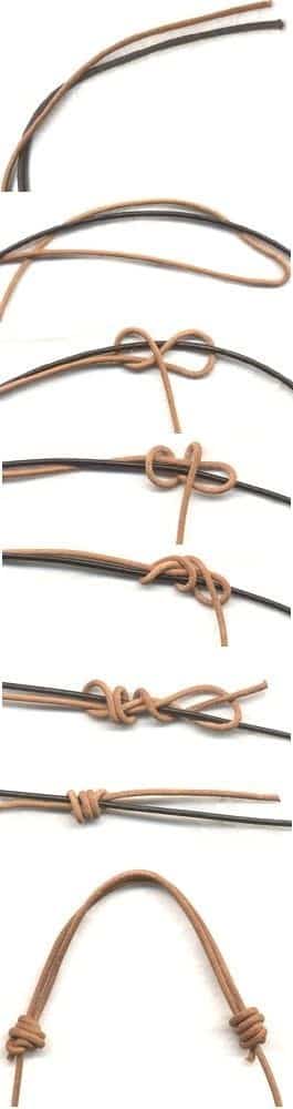 Make any necklace or bracelet adjustable with an easy sliding knot.