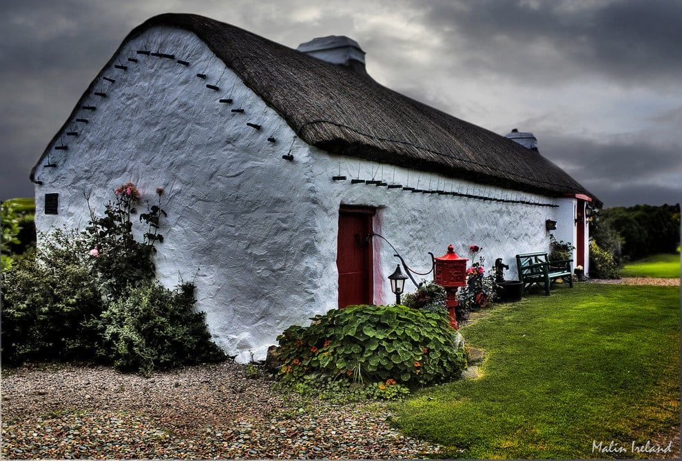 The Rose Cottage in Ireland.