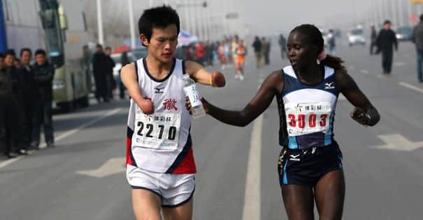 Jacqueline Kiplimo Helps A Disabled Runner Finish A Marathon In Taiwan, Costing Her A First Place Finish