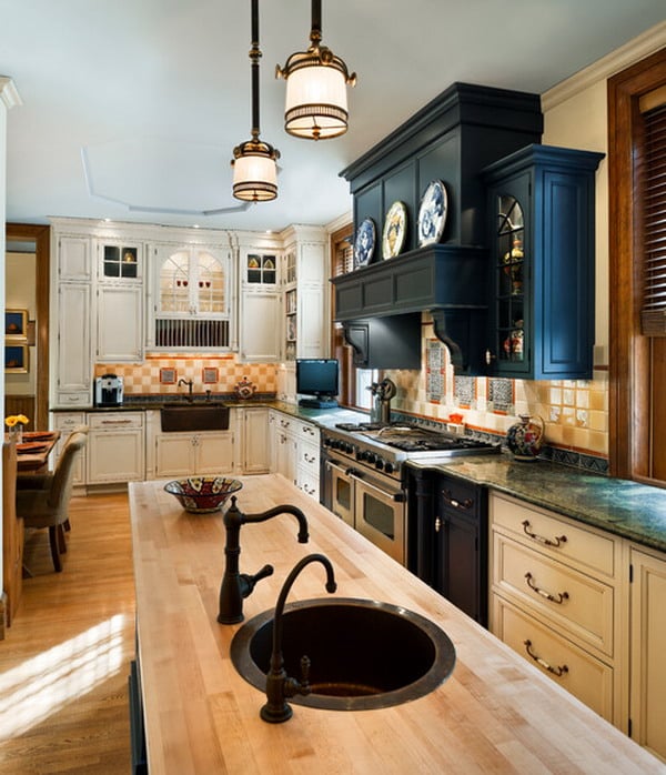 traditional kitchen idea 13 http://hative.com/beautiful-kitchen-design-ideas/