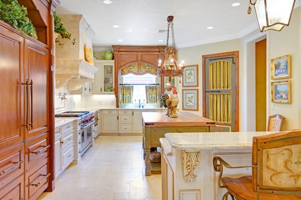 transitional kitchen idea 50 http://hative.com/beautiful-kitchen-design-ideas/