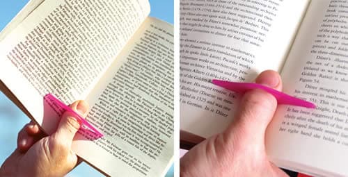 Avid readers now have a solution for all that thumb strain.