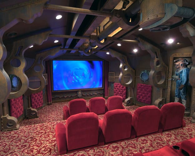 20,000 Leagues-Inspired Home Theater