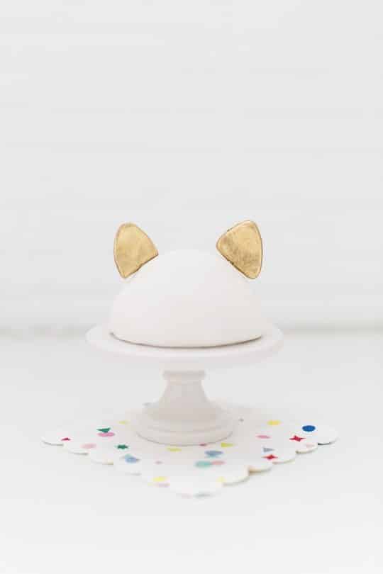 These animal ear cake toppers will make any cake almost too cute to eat.