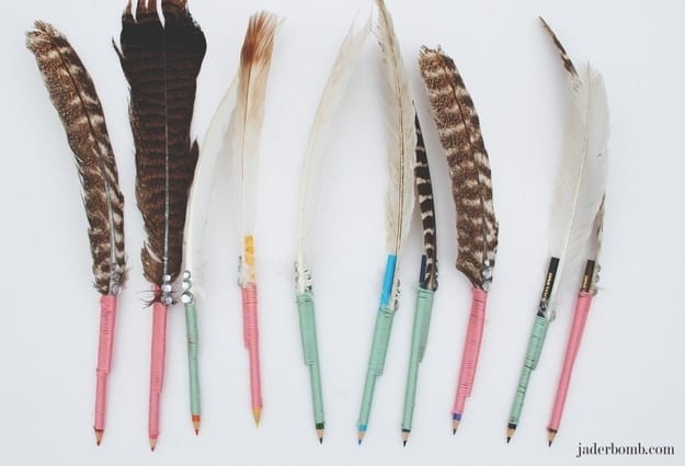 Feather Pencils