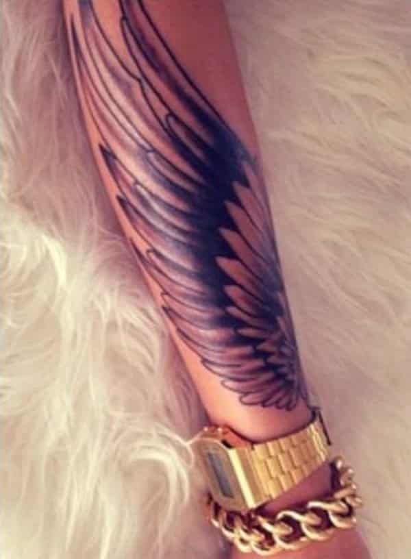 Wing forearm tattoo - 35 Breathtaking Wings Tattoo Designs | Art and Design 