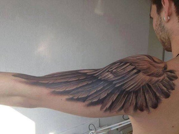 Wing tattoo on shoulder - 35 Breathtaking Wings Tattoo Designs | Art and Design 