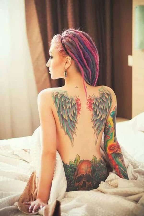 Wing tattoo - 35 Breathtaking Wings Tattoo Designs | Art and Design 