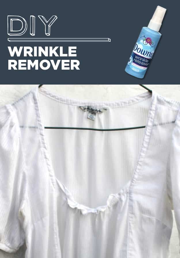 DIY Wrinkle Remover