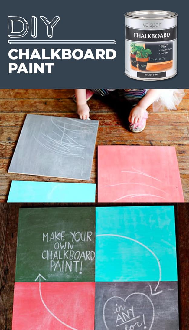 DIY Chalkboard Paint