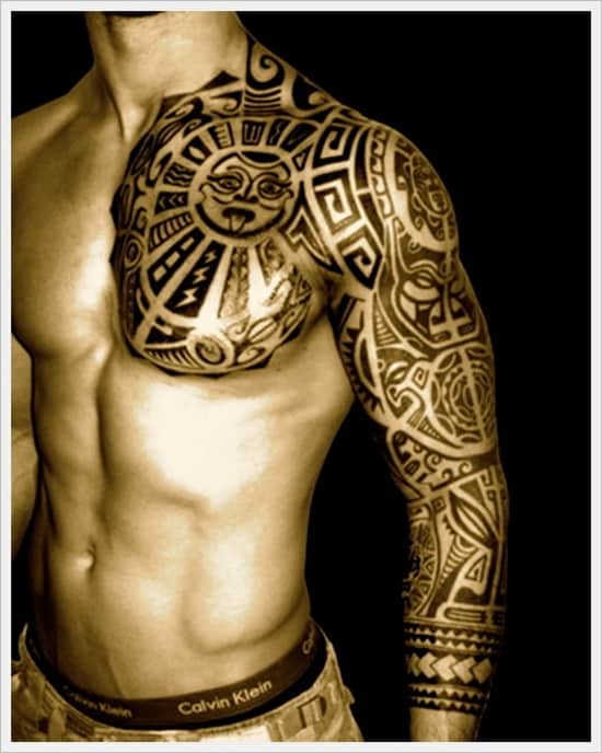 28 Insanely Cool Tribal Tattoos  for Men DesignBump