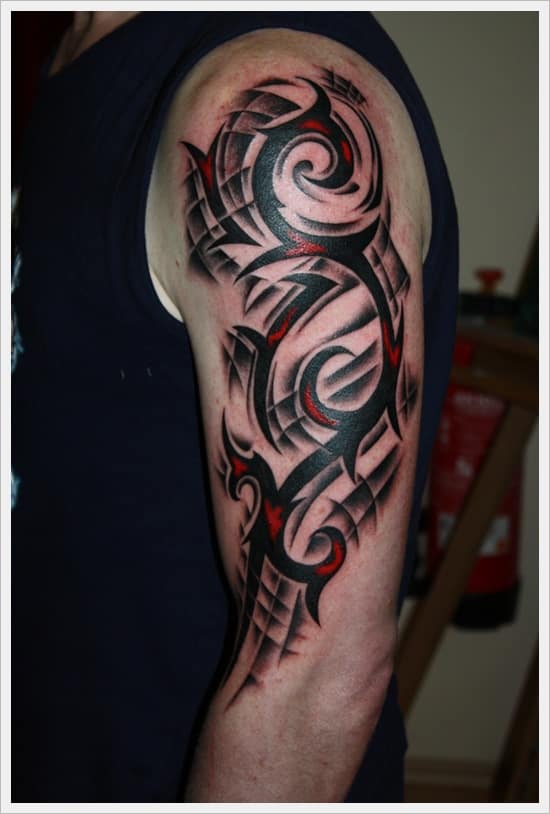 28 Insanely Cool Tribal Tattoos for Men -DesignBump