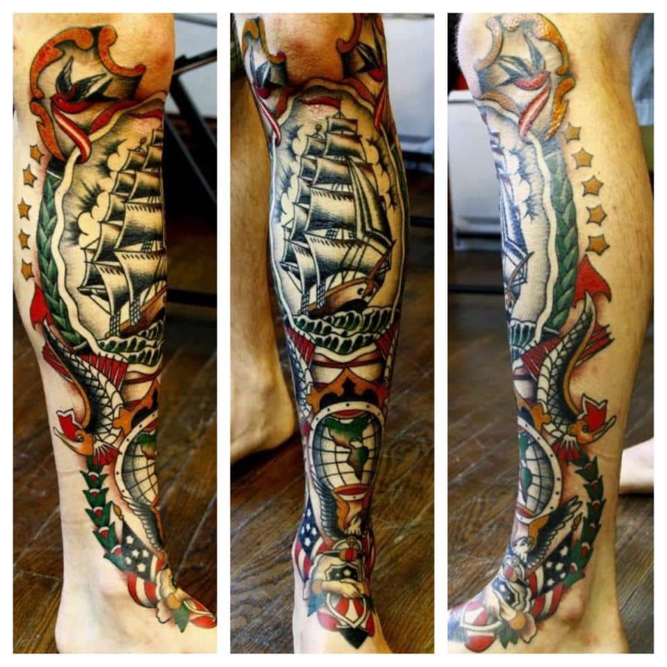 Top 179+ leg sleeve tattoo best