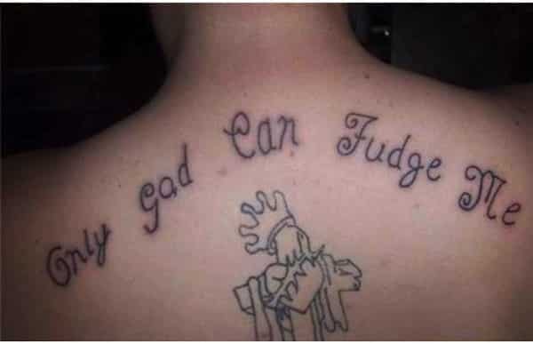 God truly does fudge.