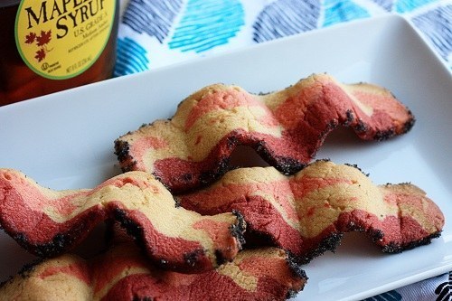 These maple bacon cookies.