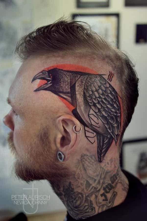 49 Insanily Cool Head Tattoos -DesignBump