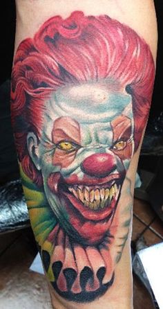 full color clown by chris Schmidt