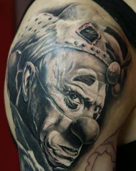 Clown Tattoo by Eddy Tattoo