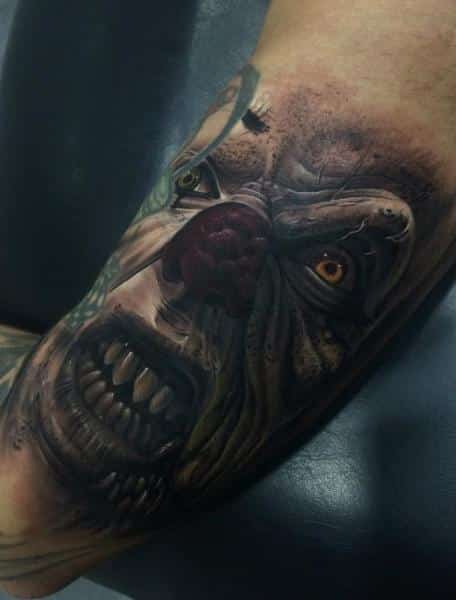 Clown Tattoo by Fredy Tattoo