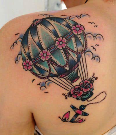 23 Unique Balloon Tattoo Designs