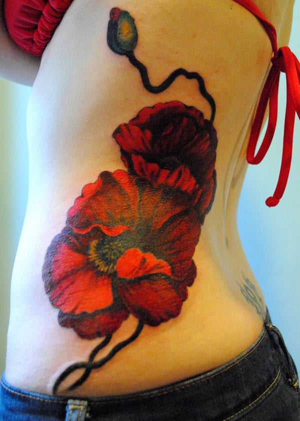 60 Gorgeous Flower Tattoo Ideas -DesignBump