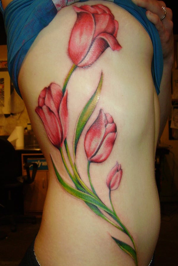 60 Gorgeous Flower Tattoo Ideas -DesignBump
