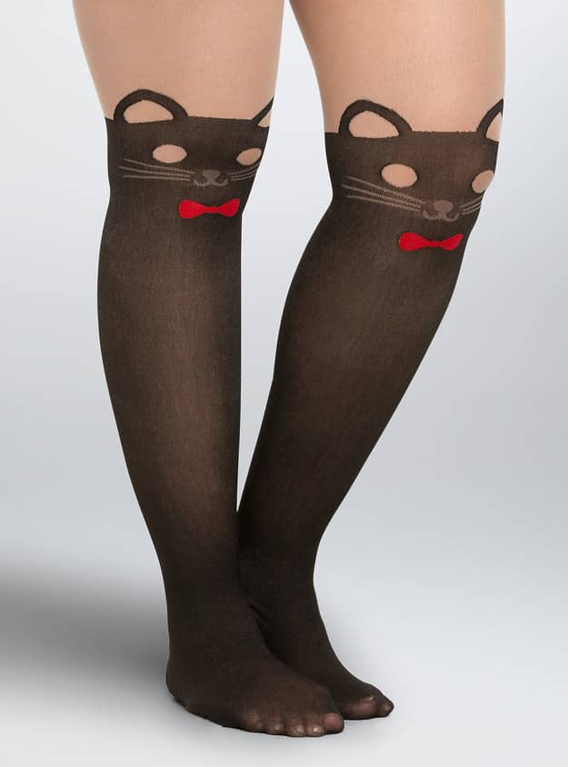 Cat Bow Tights