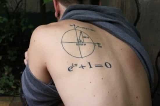 Math Tattoo  Etsy
