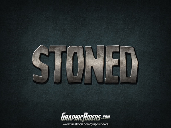 Layer style â€“ Stoned
