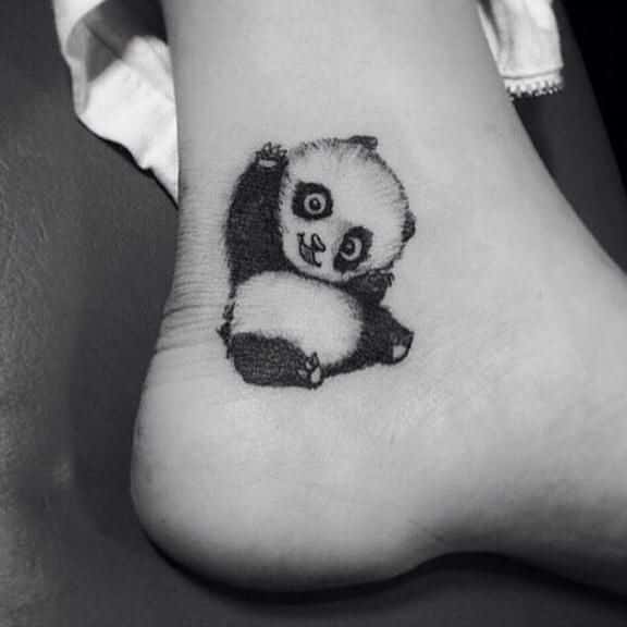 Cute Panda Tattoos