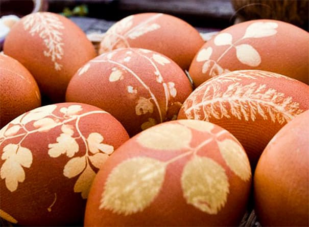 Flowered Eggs