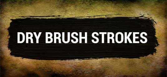 free Adobe Photoshop brushes - Dry Brushes