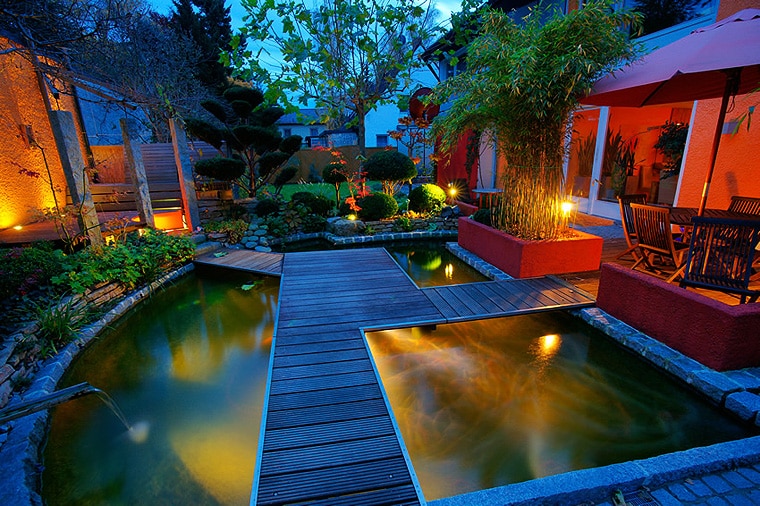 Water feature ambience