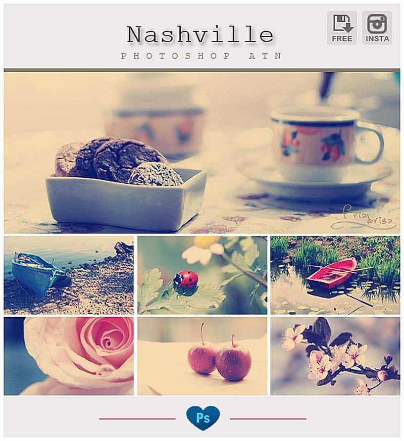 Nashville Instagram Effect pack