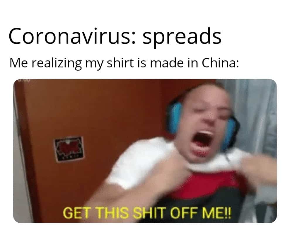 corona virus meme
