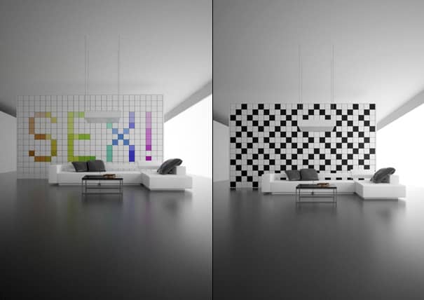 12. Changeable Pixelated Designs