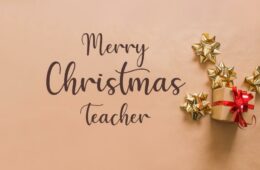 Merry Christmas Wishes for Teachers - WishesMsg